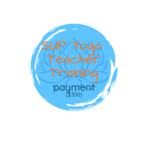 SUP Yoga Teacher Training Payment Icon $300