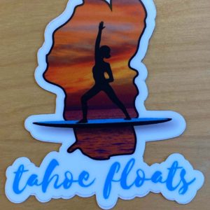 Tahoe Floats sticker